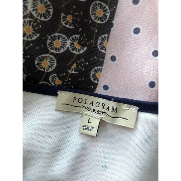 Polagram Floral Midi Dress Large - Picture 8 of 9